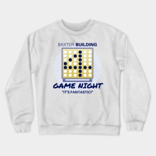 Baxter Building Game Night (dark) Crewneck Sweatshirt